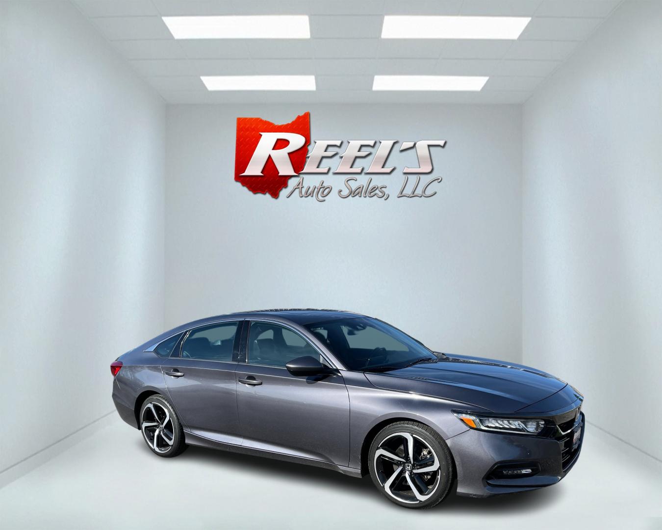 2020 Gray /Black Honda Accord Sport 2.0T (1HGCV2F39LA) with an 2.0L I4 DOHC 16V Turbo engine, 10 Speed Auto transmission, located at 11115 Chardon Rd. , Chardon, OH, 44024, (440) 214-9705, 41.580246, -81.241943 - Photo#3